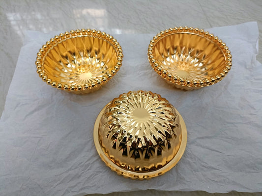 Gold bowls-1pc