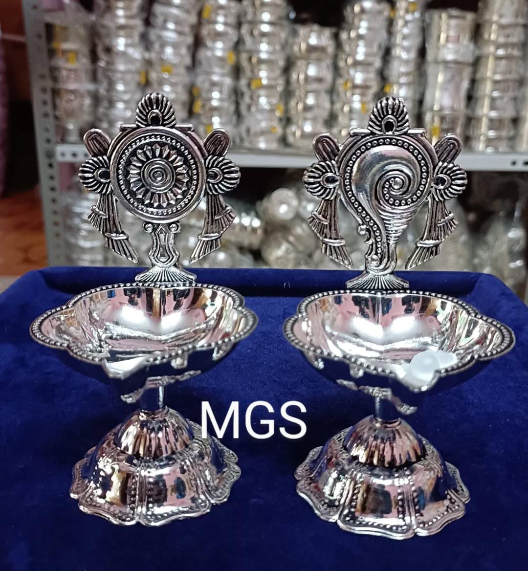 Shanku chakra Deepam-5inch