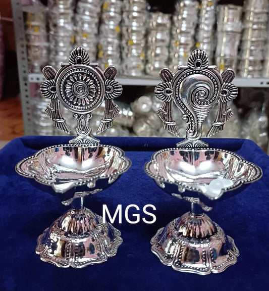 Shanku chakra Deepam-5inch