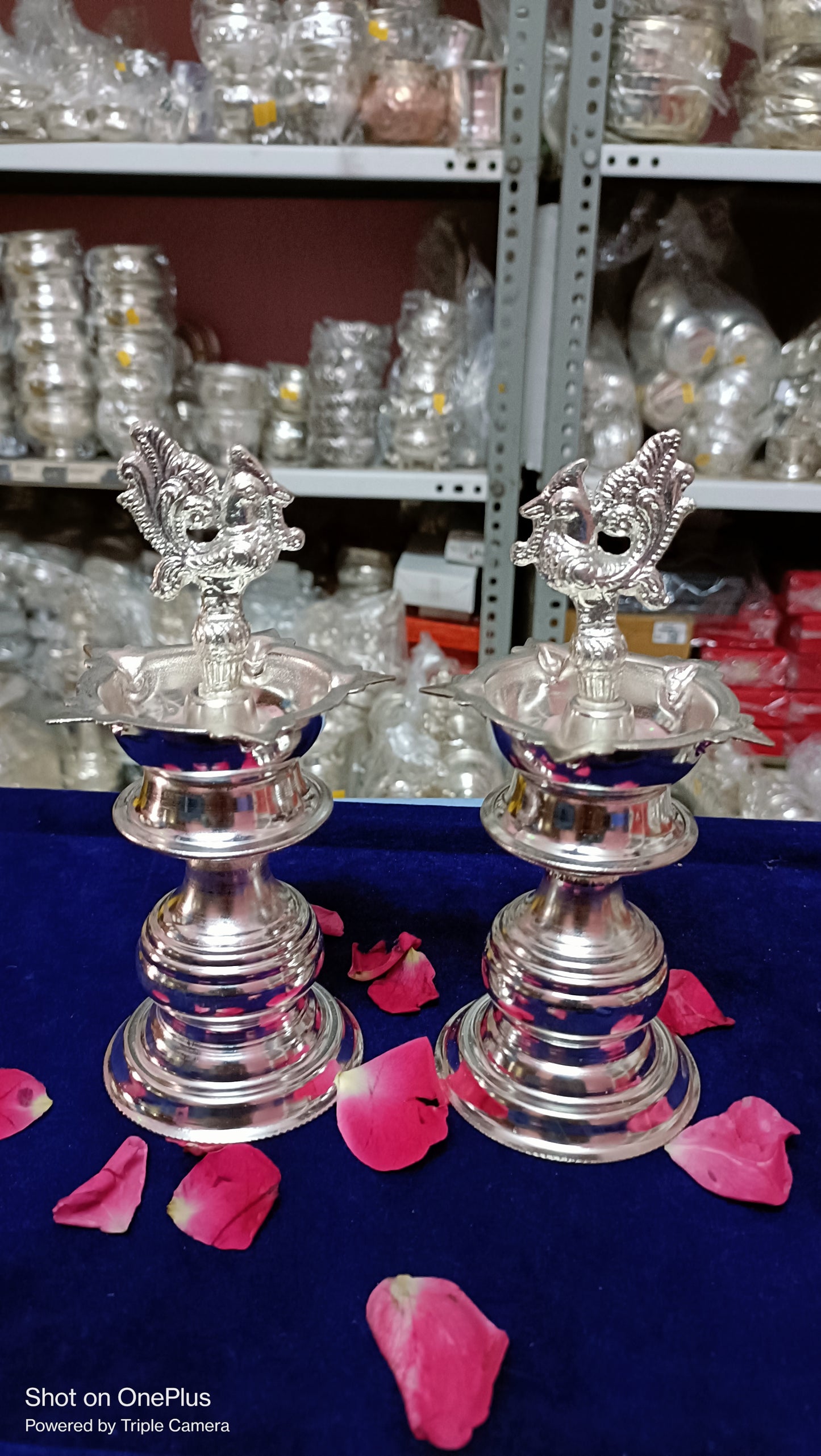 Peacock Diyas Plain