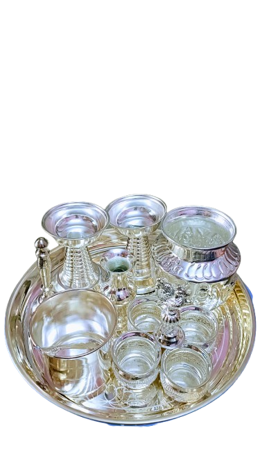 Plain Pooja set