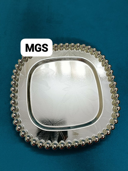 6inch-Square Pearl plate