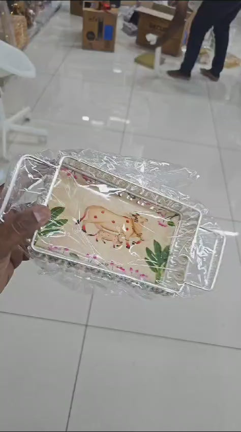Rectangle tray with handles-special item