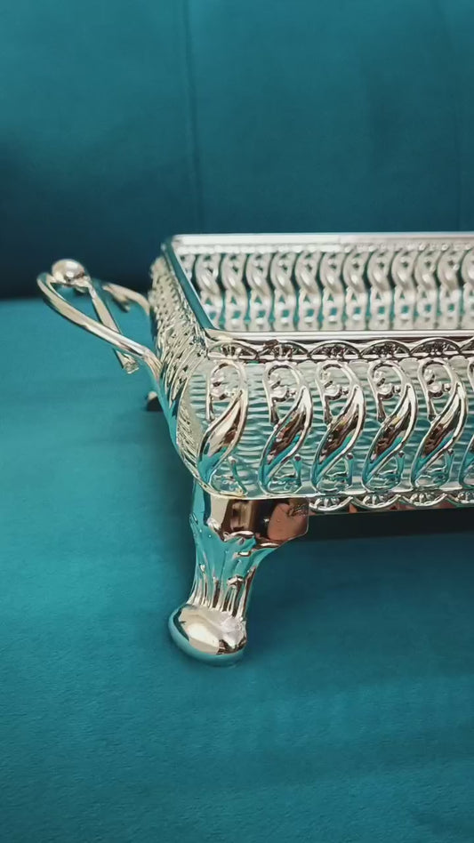 Big Rectangular wedding Tray 14inch