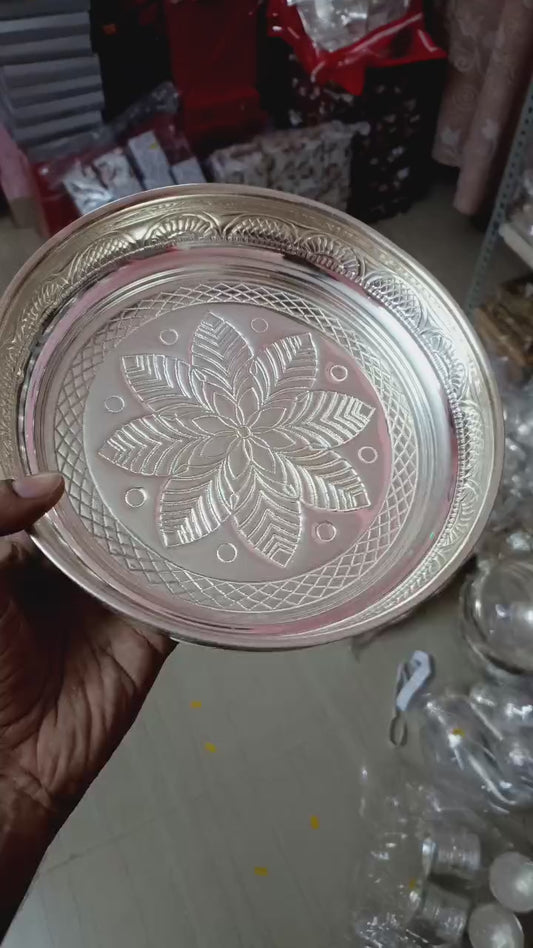 Heavy designer Nakshi designer plate-9inch