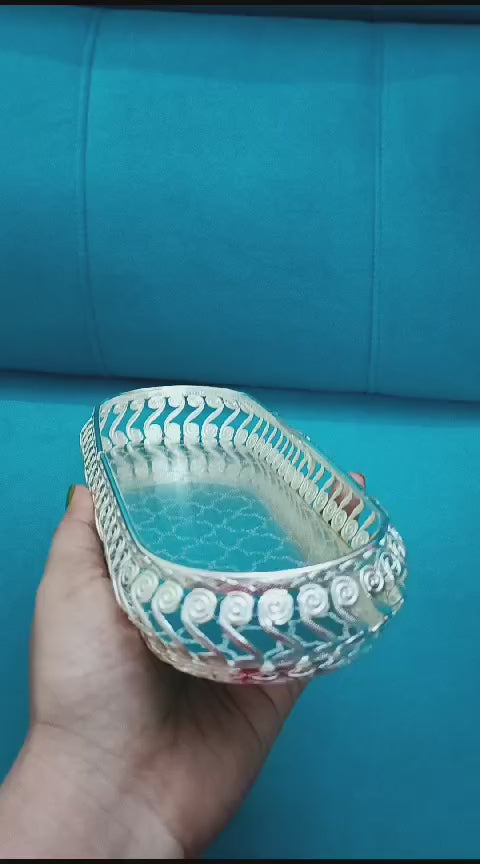 Long Designer tray-Oval