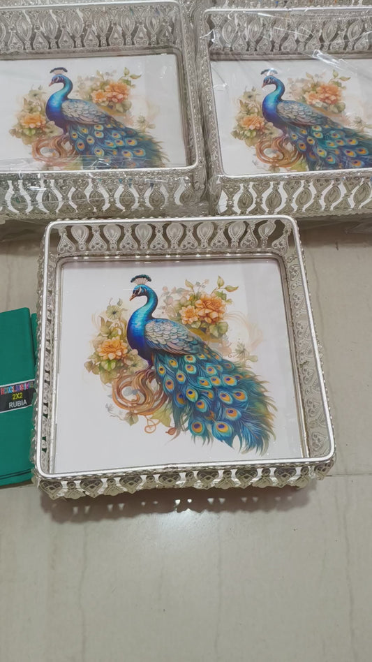 Printed square Tray
